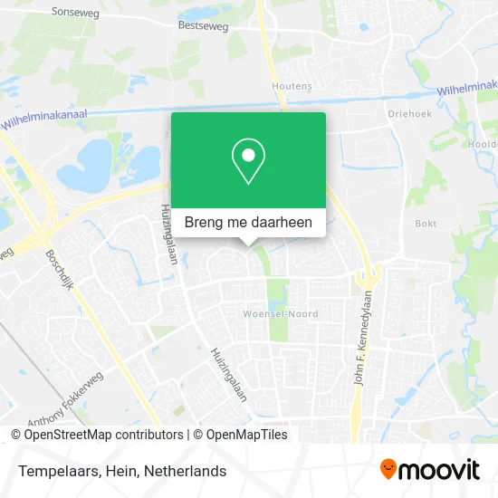 Tempelaars, Hein kaart