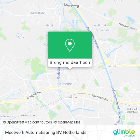 Meetwerk Automatisering BV kaart