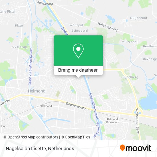 Nagelsalon Lisette kaart