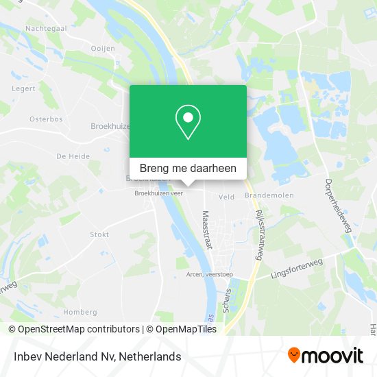 Inbev Nederland Nv kaart