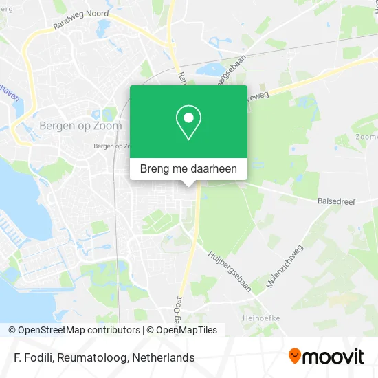 F. Fodili, Reumatoloog kaart