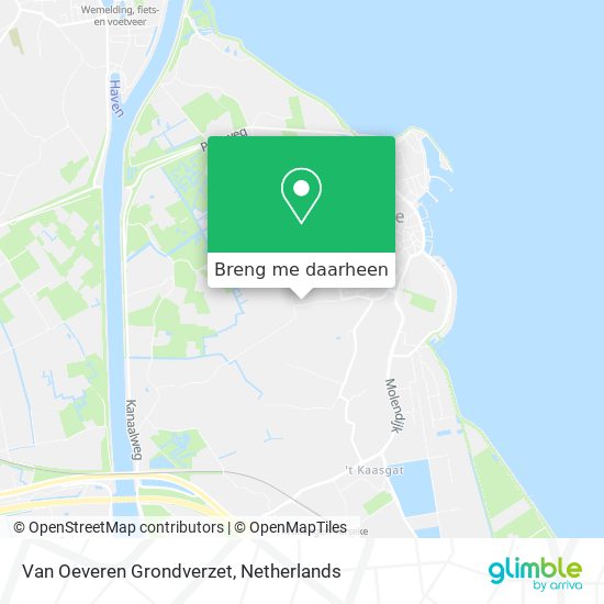 Van Oeveren Grondverzet kaart