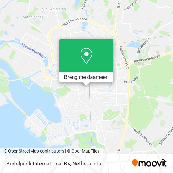 Budelpack International BV kaart