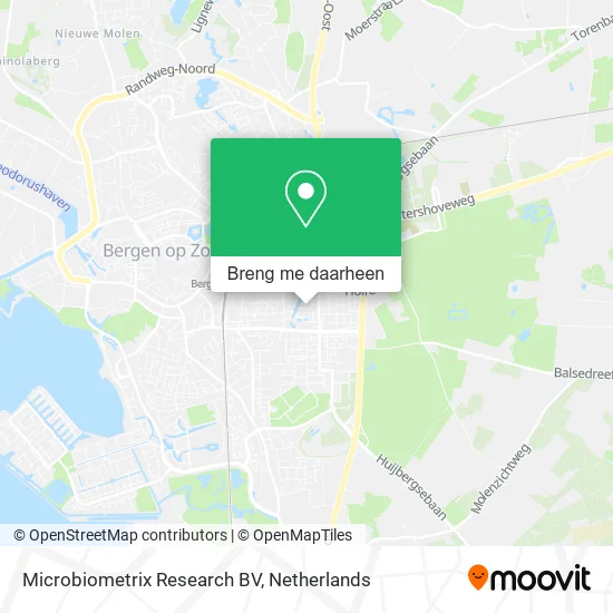 Microbiometrix Research BV kaart