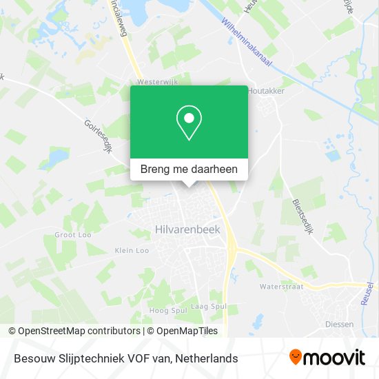 Besouw Slijptechniek VOF van kaart