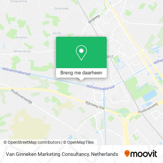 Van Ginneken Marketing Consultancy kaart