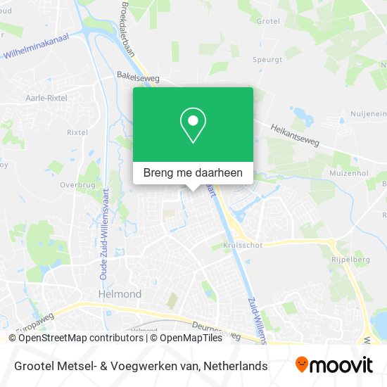 Grootel Metsel- & Voegwerken van kaart