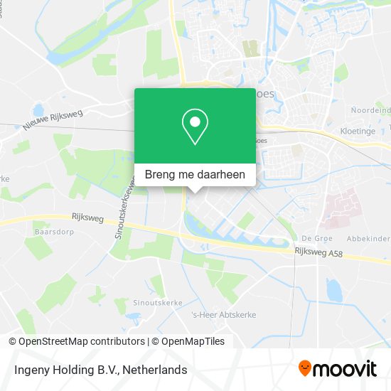 Ingeny Holding B.V. kaart