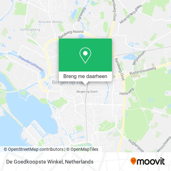 De Goedkoopste Winkel kaart