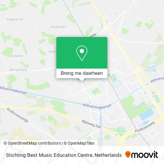 Stichting Best Music Education Centre kaart