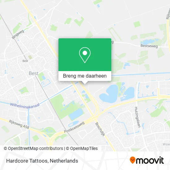 Hardcore Tattoos kaart