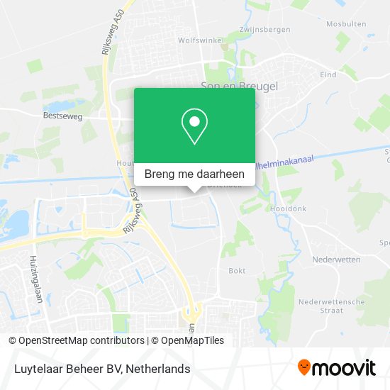 Luytelaar Beheer BV kaart