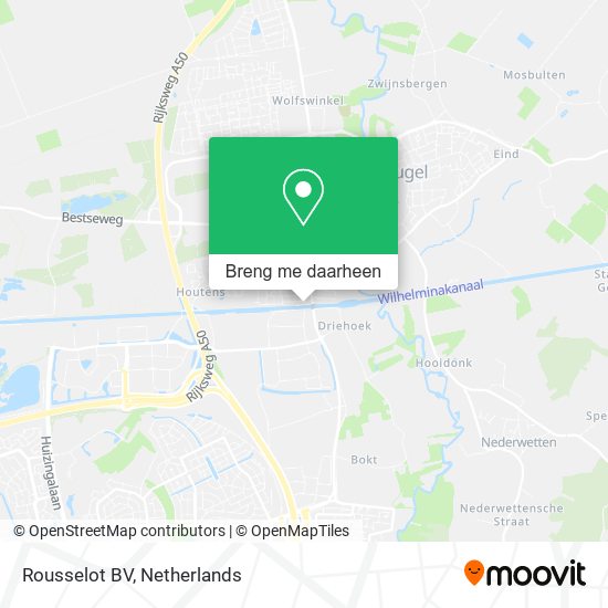 Rousselot BV kaart