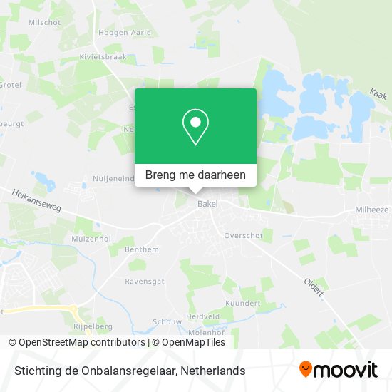 Stichting de Onbalansregelaar kaart