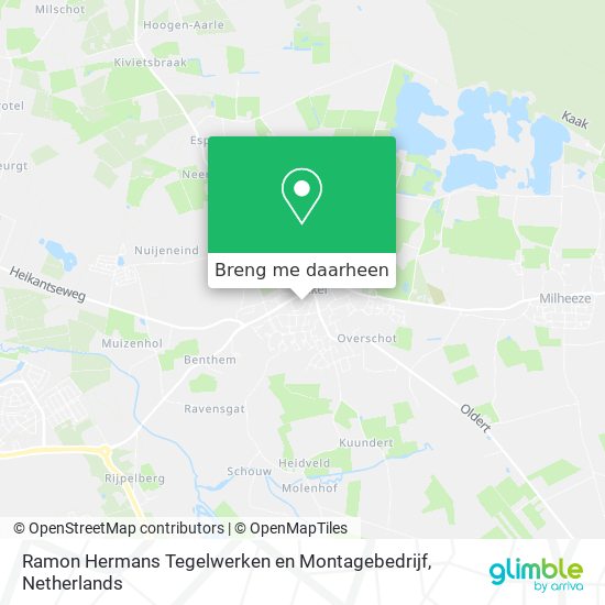 Ramon Hermans Tegelwerken en Montagebedrijf kaart