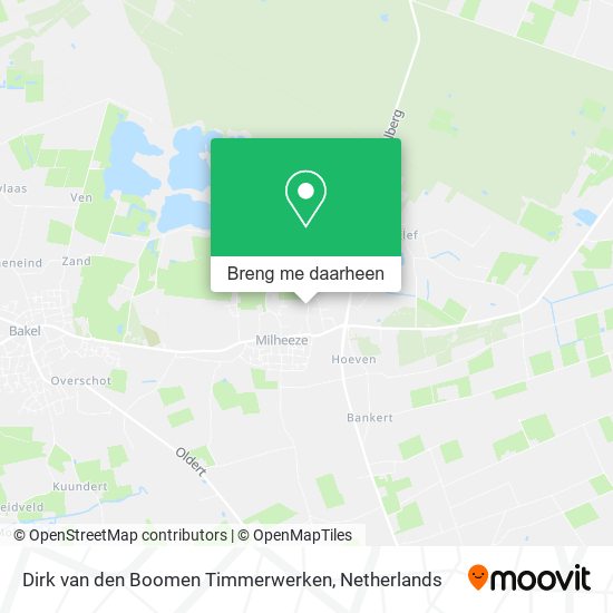 Dirk van den Boomen Timmerwerken kaart