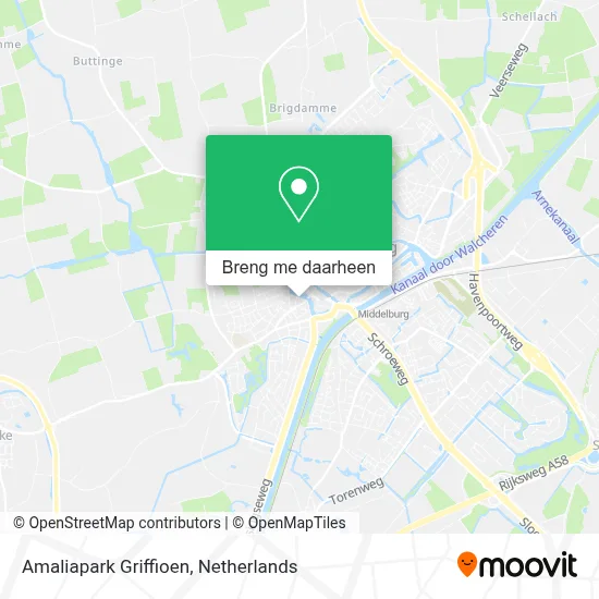 Amaliapark Griffioen kaart