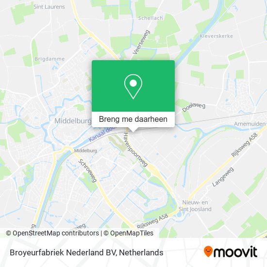 Broyeurfabriek Nederland BV kaart