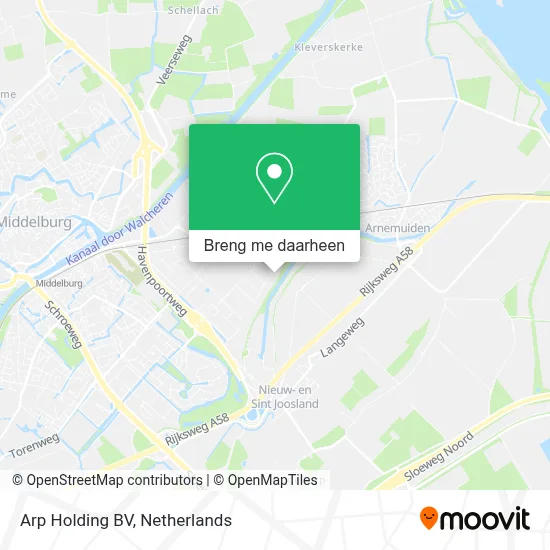Arp Holding BV kaart