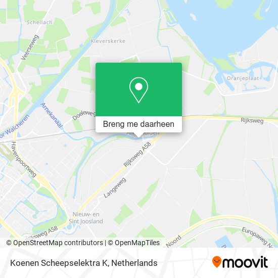 Koenen Scheepselektra K kaart