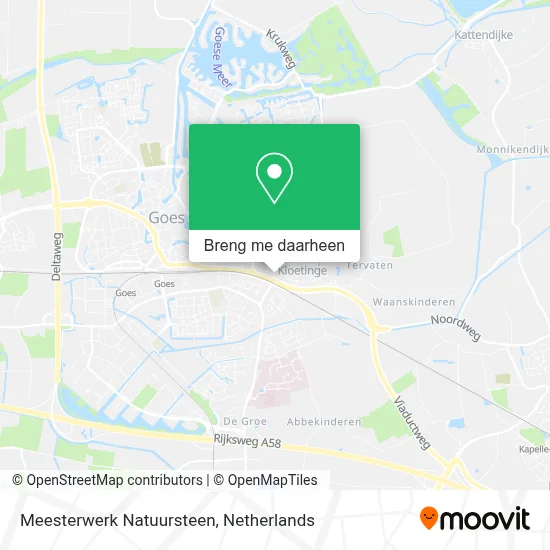 Meesterwerk Natuursteen kaart