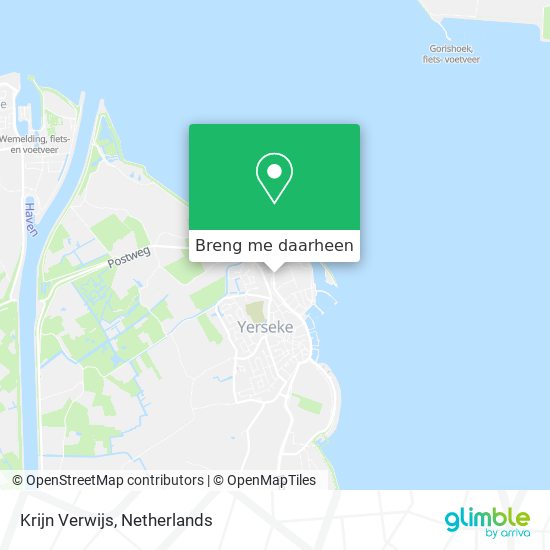 Krijn Verwijs kaart