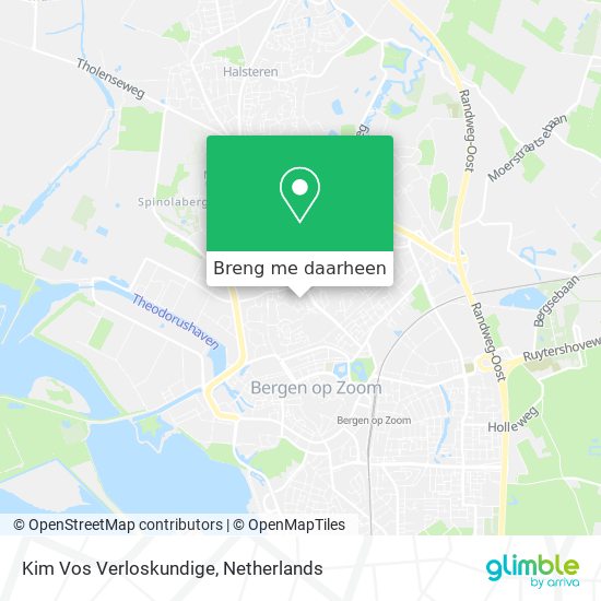 Kim Vos Verloskundige kaart