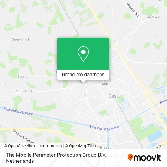 The Mobile Perimeter Protection Group B.V. kaart