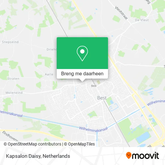 Kapsalon Daisy kaart