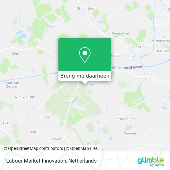 Labour Market Innovation kaart