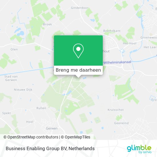 Business Enabling Group BV kaart