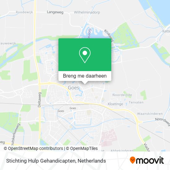 Stichting Hulp Gehandicapten kaart