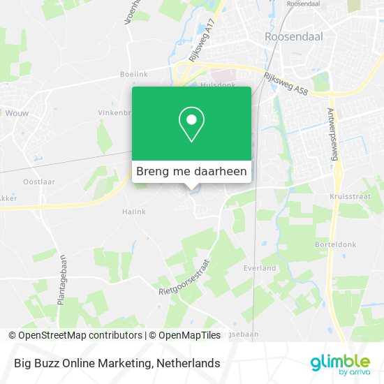Big Buzz Online Marketing kaart