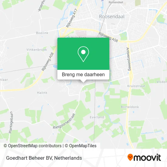 Goedhart Beheer BV kaart