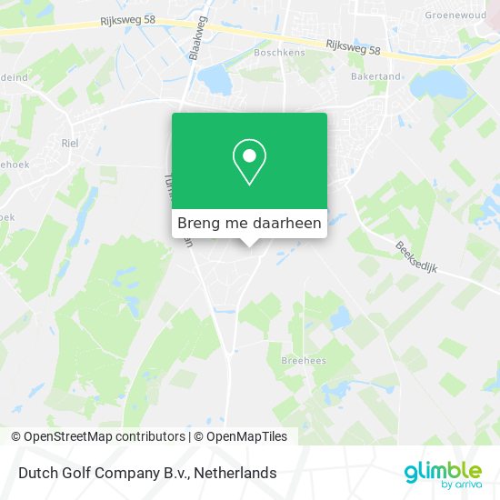 Dutch Golf Company B.v. kaart