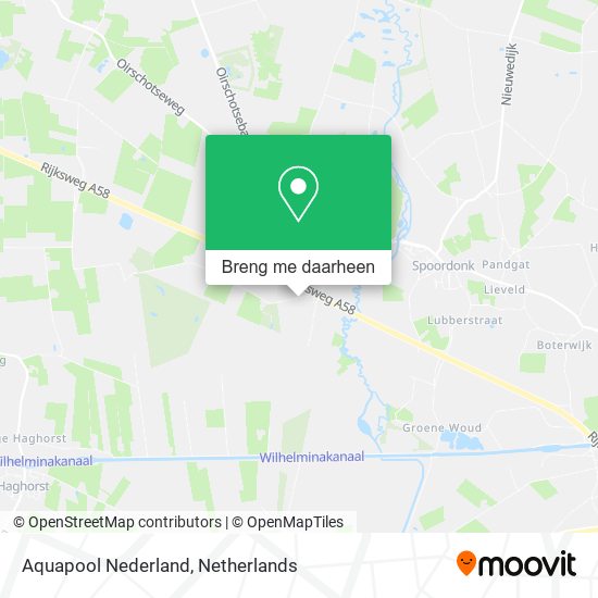 Aquapool Nederland kaart