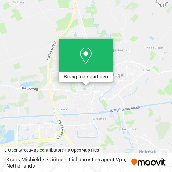 Krans Michielde Spiritueel Lichaamstherapeut Vpn kaart