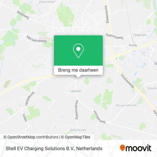 Shell EV Charging Solutions B.V. kaart