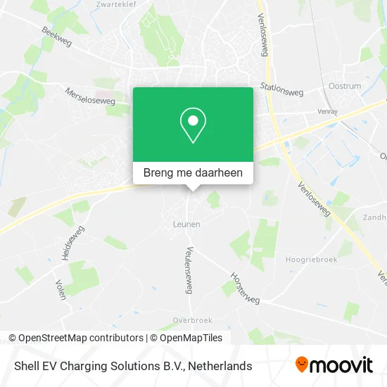 Shell EV Charging Solutions B.V. kaart
