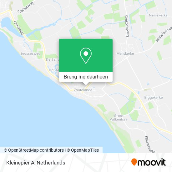 Kleinepier A kaart