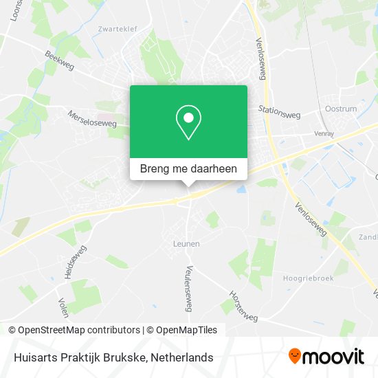 Huisarts Praktijk Brukske kaart