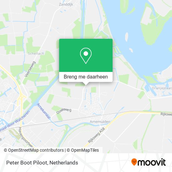 Peter Boot Piloot kaart