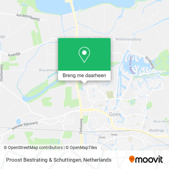Proost Bestrating & Schuttingen kaart
