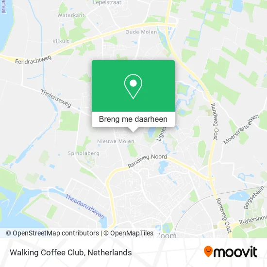 Walking Coffee Club kaart