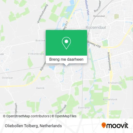 Oliebollen Tolberg kaart