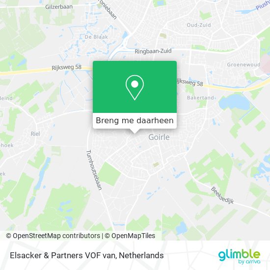 Elsacker & Partners VOF van kaart