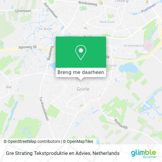 Gre Strating Tekstproduktie en Advies kaart