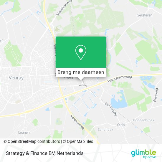 Strategy & Finance BV kaart