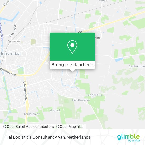 Hal Logistics Consultancy van kaart