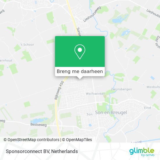 Sponsorconnect BV kaart